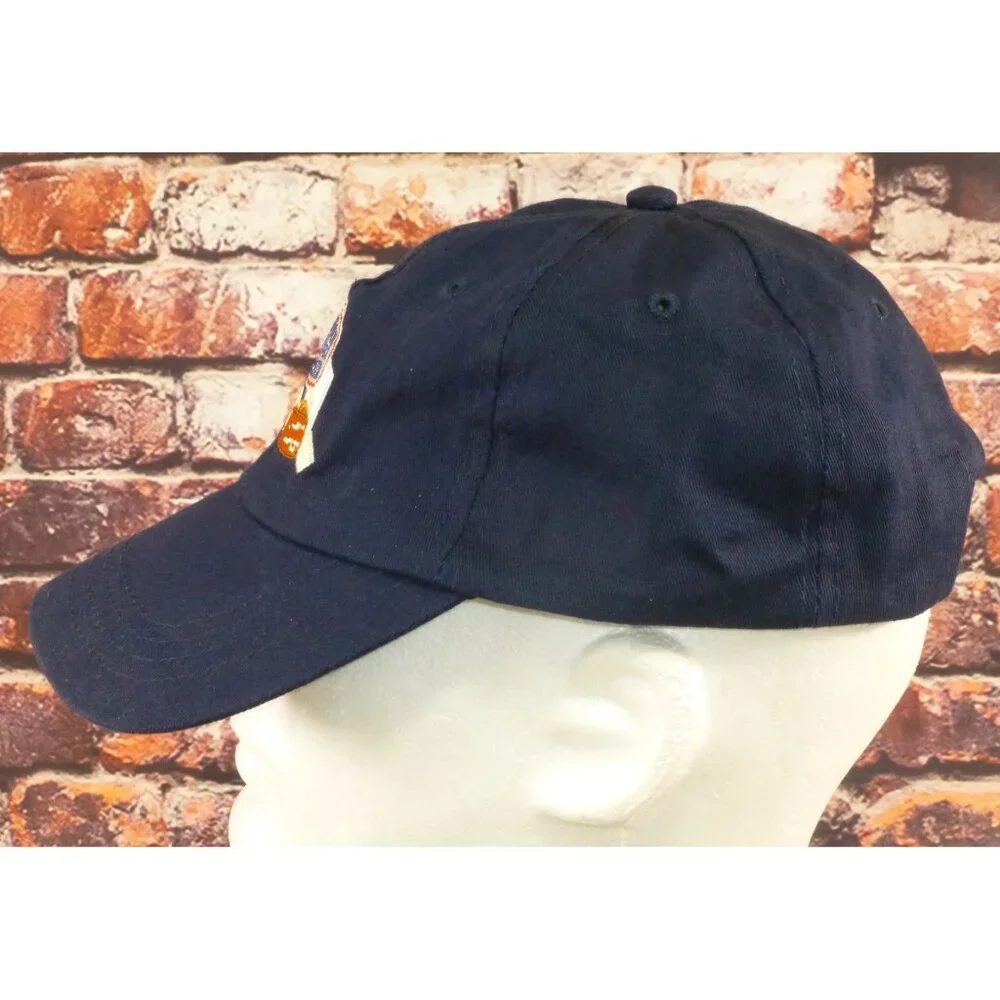 Proudly Cheese Wisconsin Navy‎ Blue Adjustable Baseball Cap